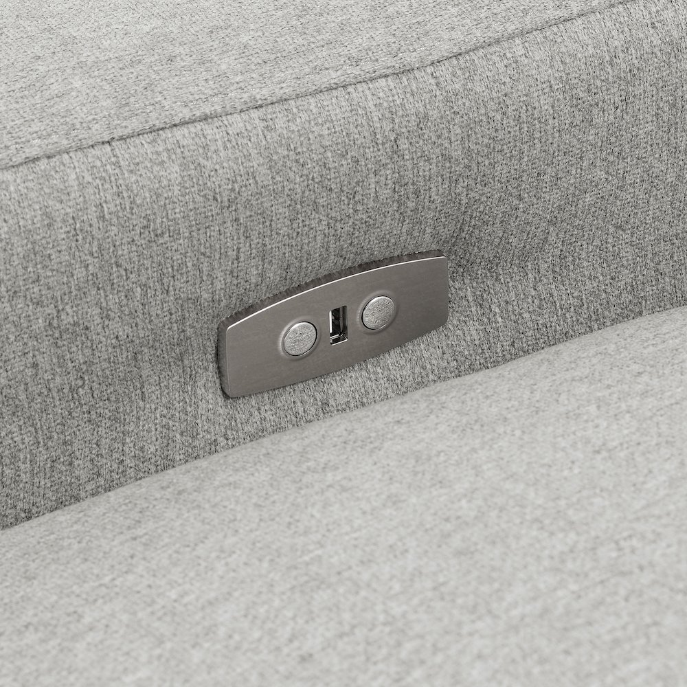 Collins Modular LAF Power Recliner Grey. Picture 15