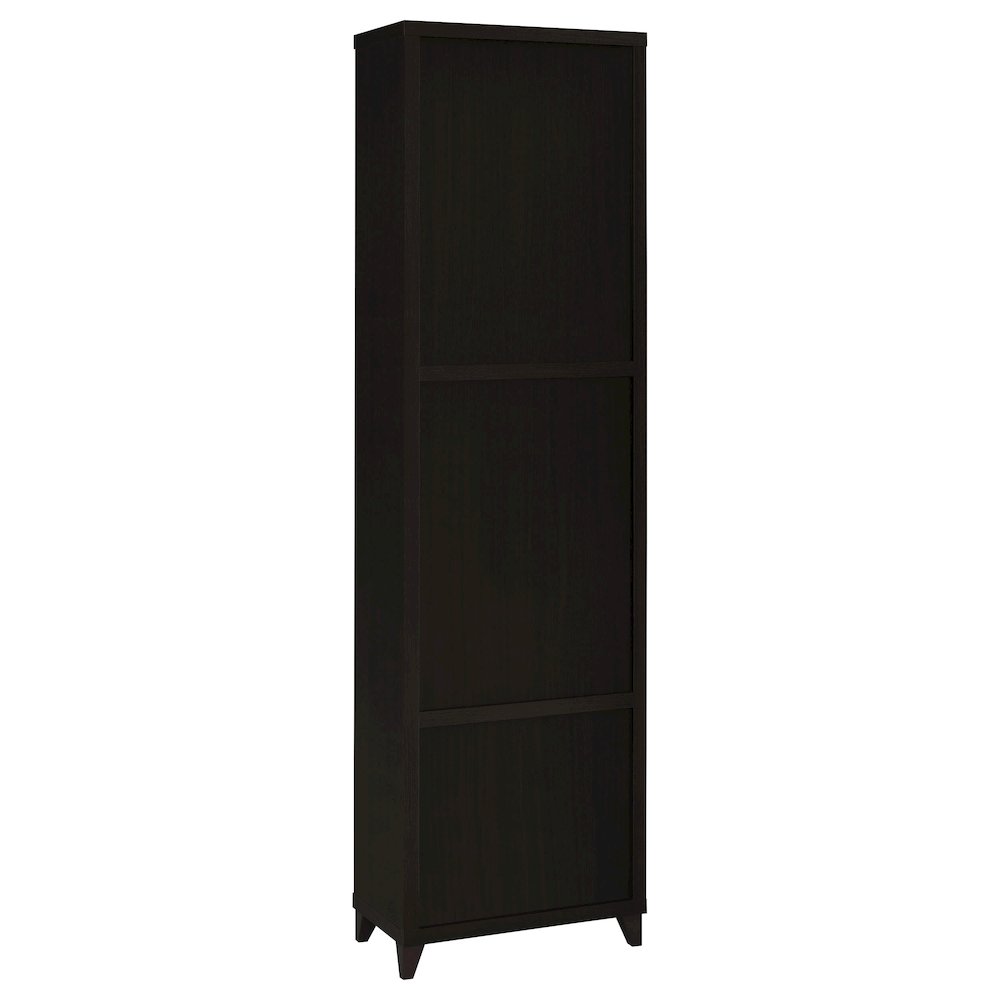 Lewes 4-piece 60" TV Entertainment Center Cappuccino. Picture 6