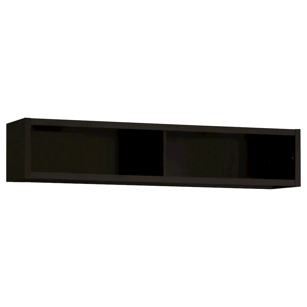 Lewes 4-piece 60" TV Entertainment Center Cappuccino. Picture 10