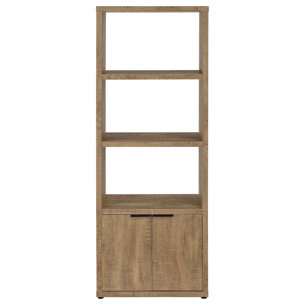 Tabby 3-shelf Engineered Wood Media Tower Mango. Picture 4