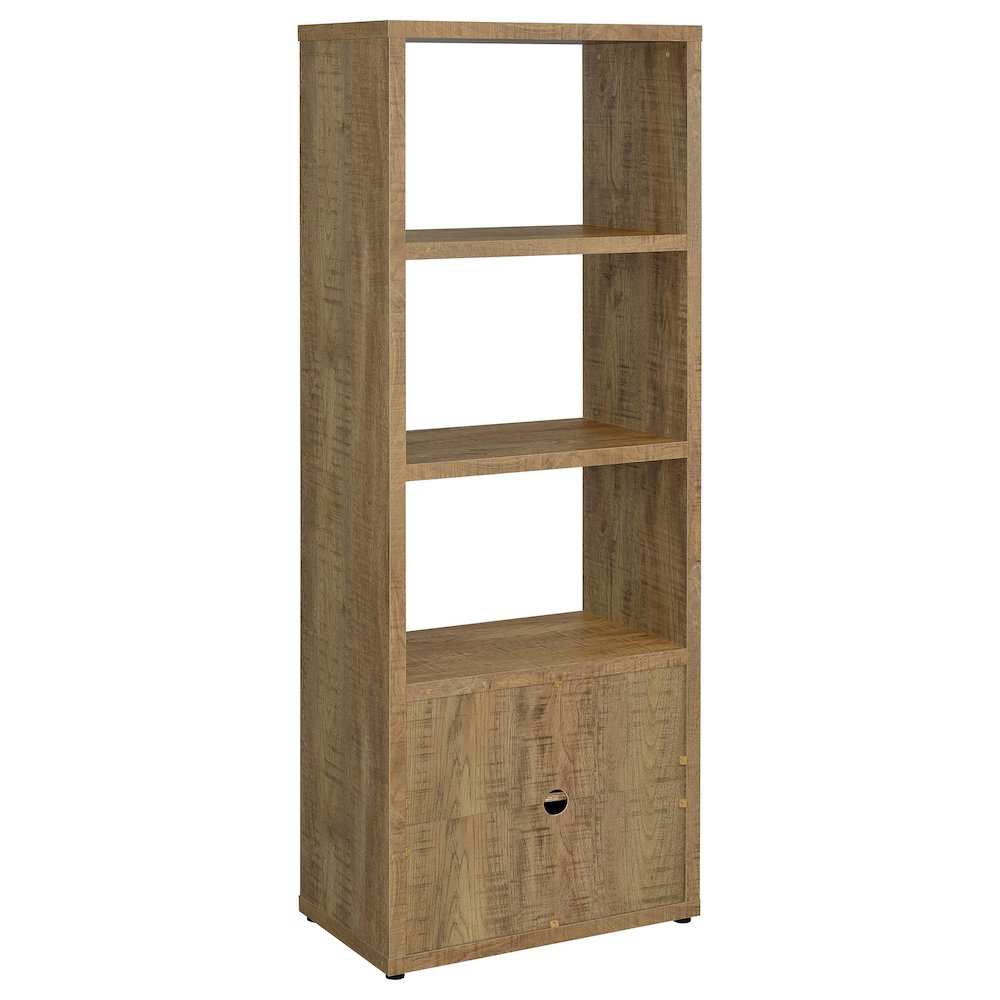Tabby 3-shelf Engineered Wood Media Tower Mango. Picture 6