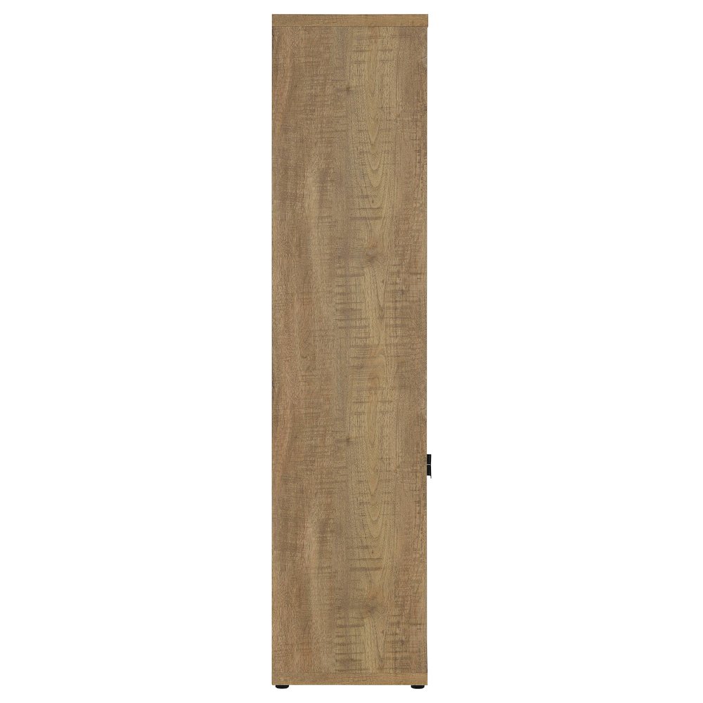 Tabby 3-shelf Engineered Wood Media Tower Mango. Picture 8