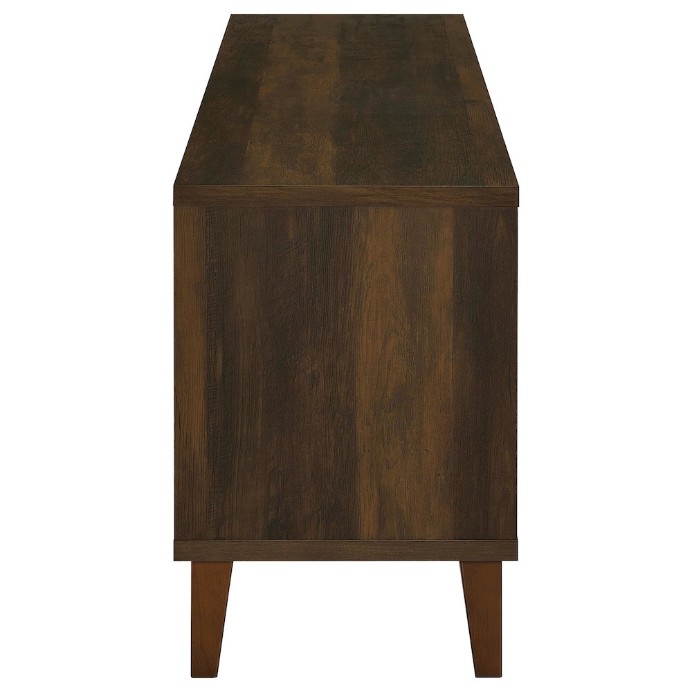 Sedona 2-door Engineered Wood 60" TV Stand Dark Pine. Picture 10