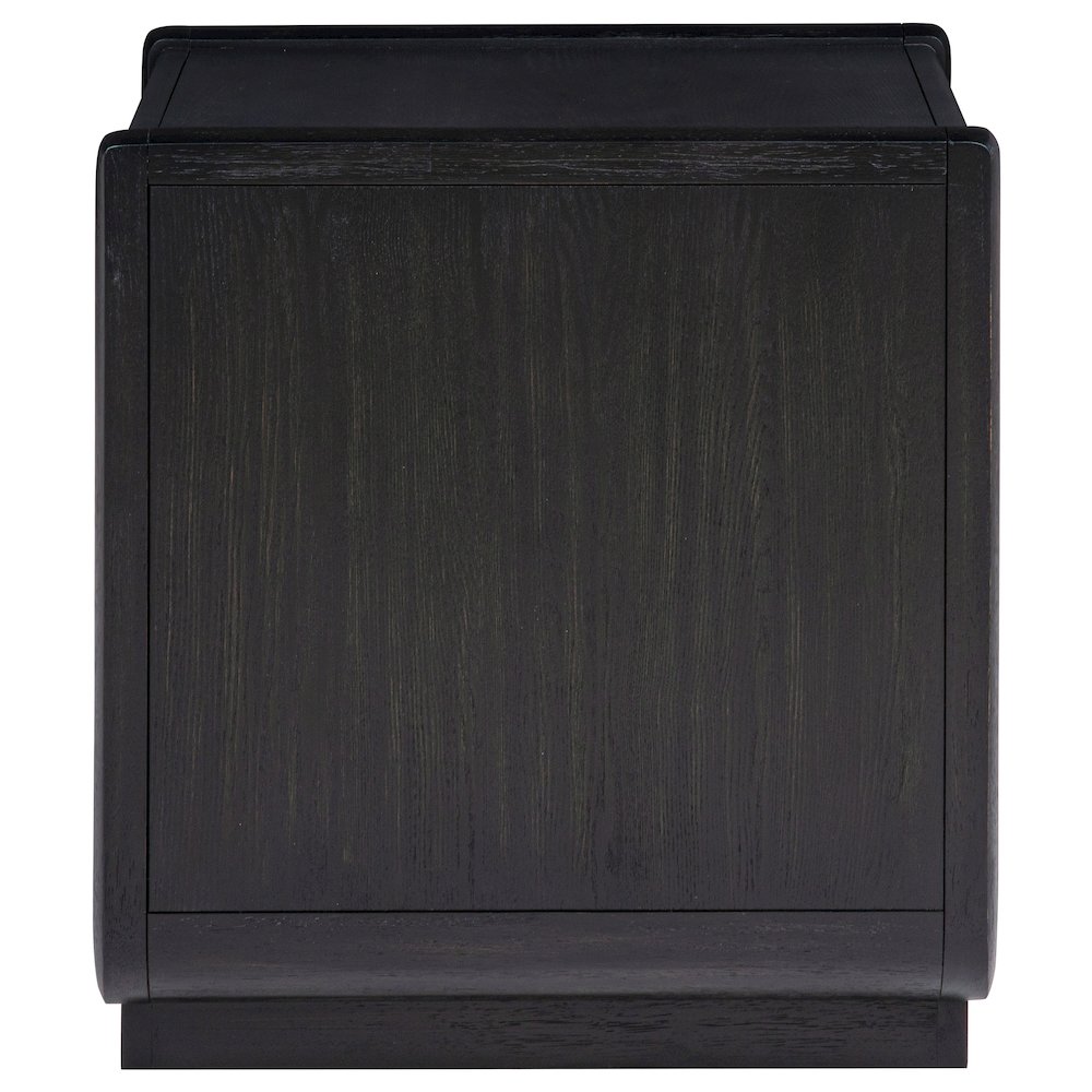 Leandro 2-piece Wood Coffee and End Table Set Burnished Black. Picture 6