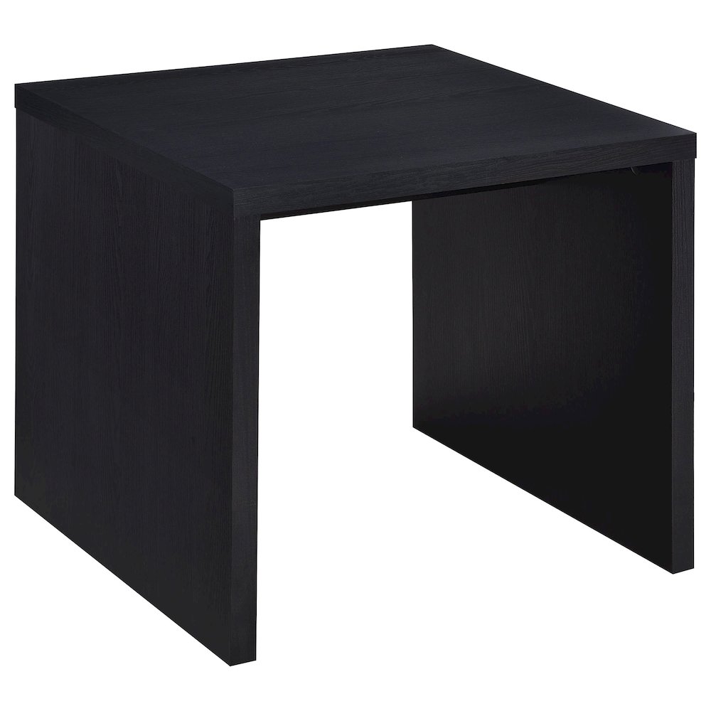 Knapp 2-piece Lift Top Coffee Table Set Black. Picture 1