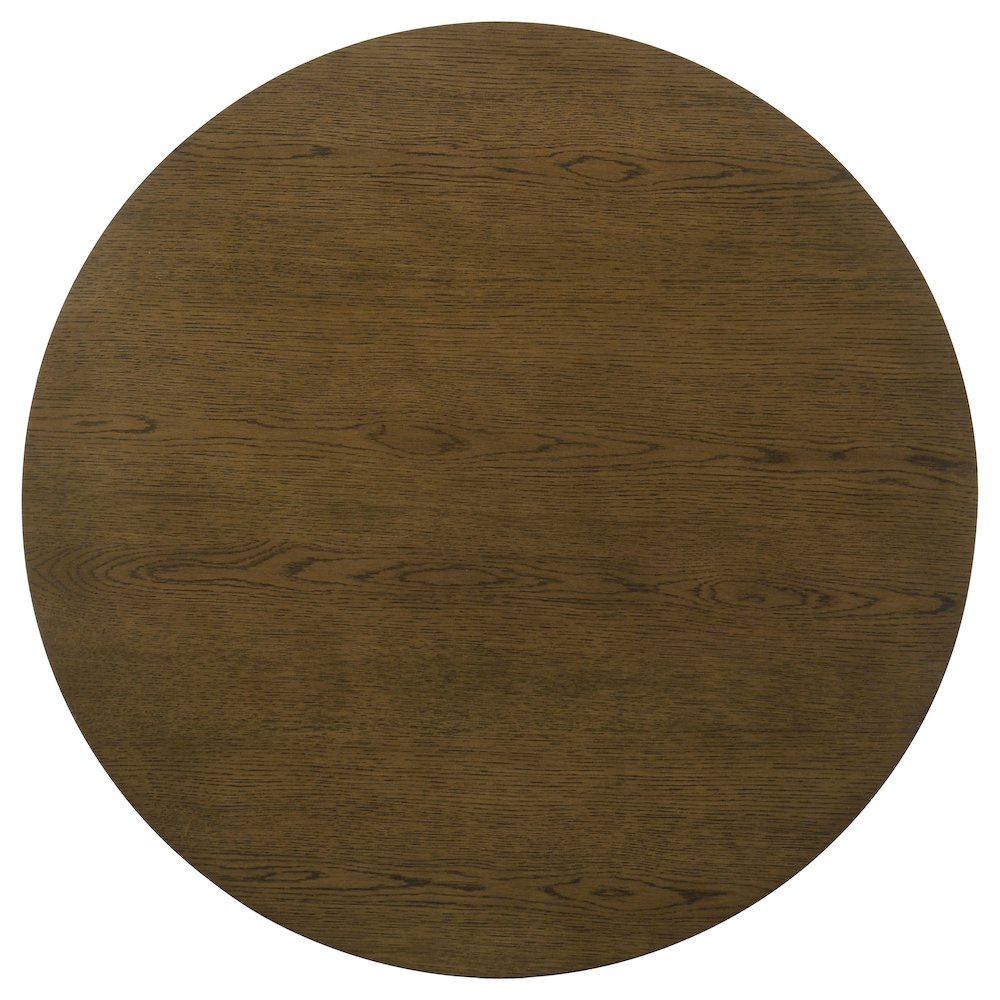 Ottowa 2-piece Round Wood Coffee Table Set Brown. Picture 8