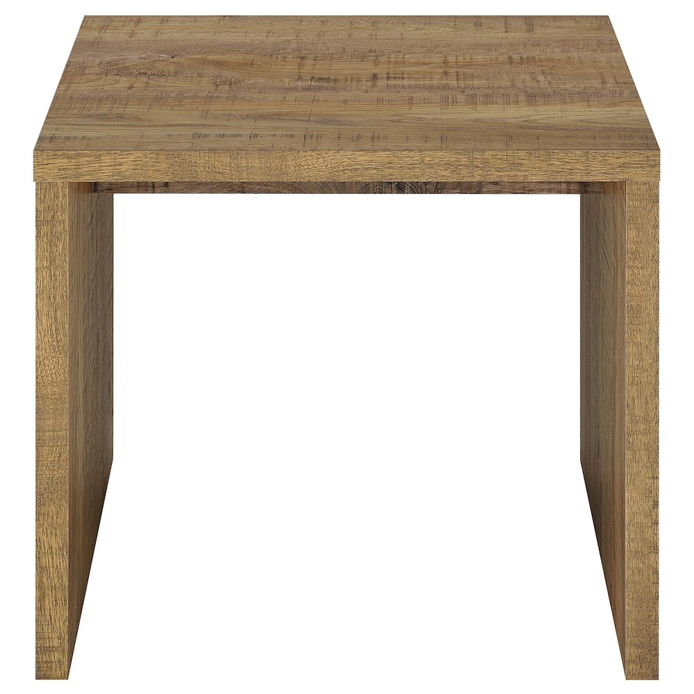 Canoga Engineered Wood Accent Side End Table Mango. Picture 3