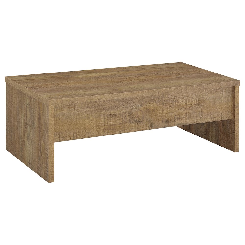 Canoga 2-piece Lift Top Cocktail Coffee Table Set Mango. Picture 8