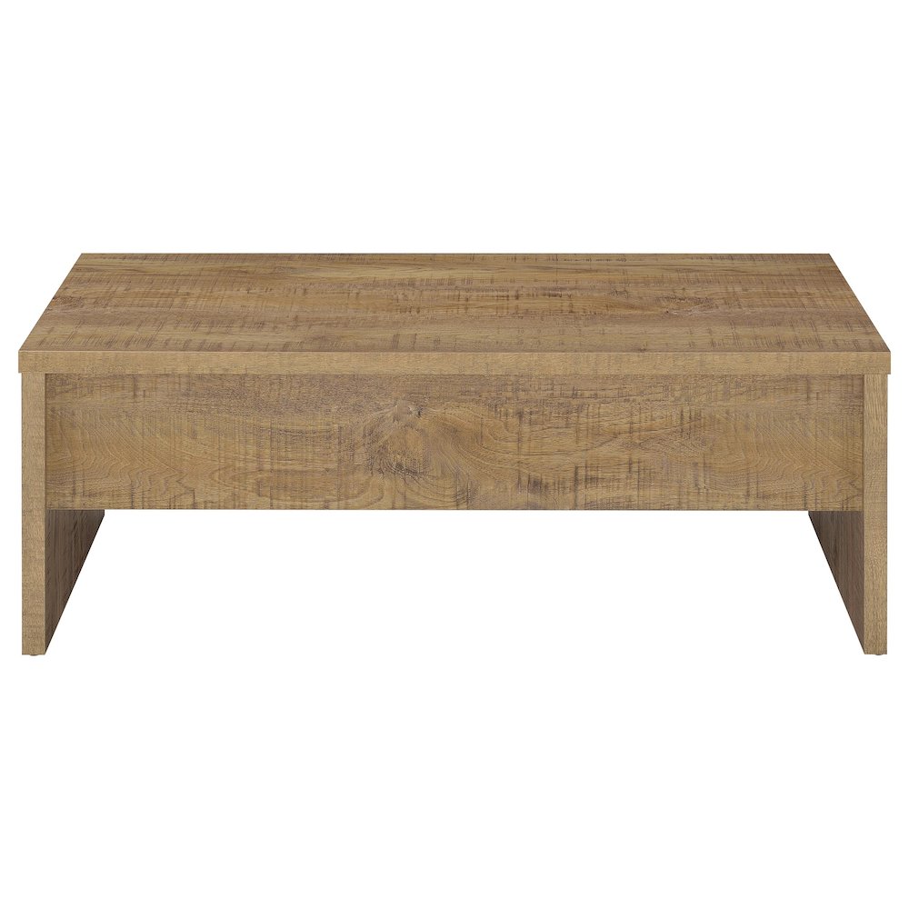 Canoga 2-piece Lift Top Cocktail Coffee Table Set Mango. Picture 10
