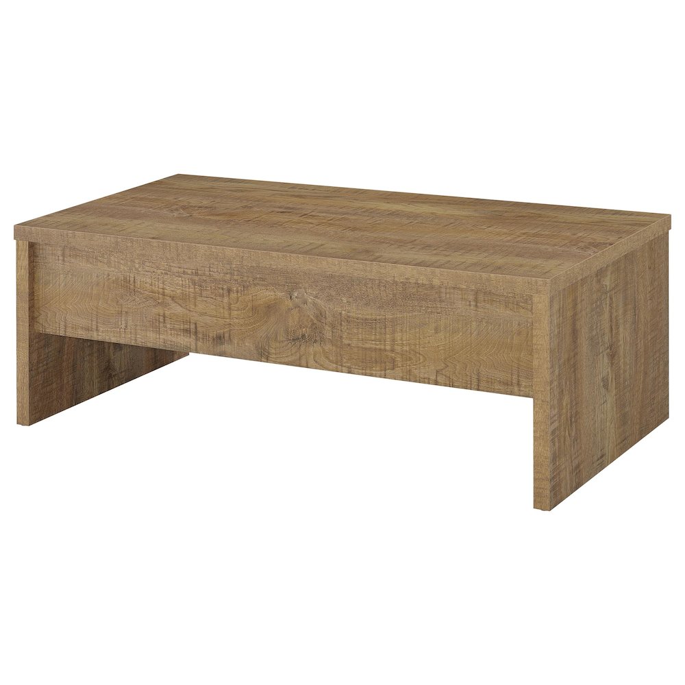 Canoga 2-piece Lift Top Cocktail Coffee Table Set Mango. Picture 11