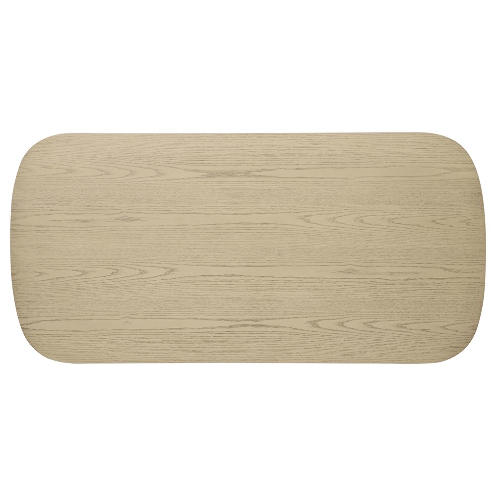 Kailani 3-piece Coastal Coffee and End Table Set Beige Oak. Picture 10