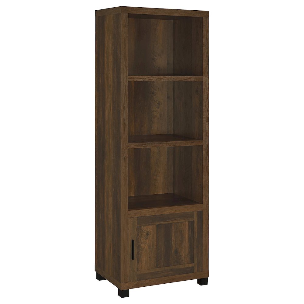Tall Green Bookcase – Cube Storage Organizer with Three Spacious Shelves. Picture 1