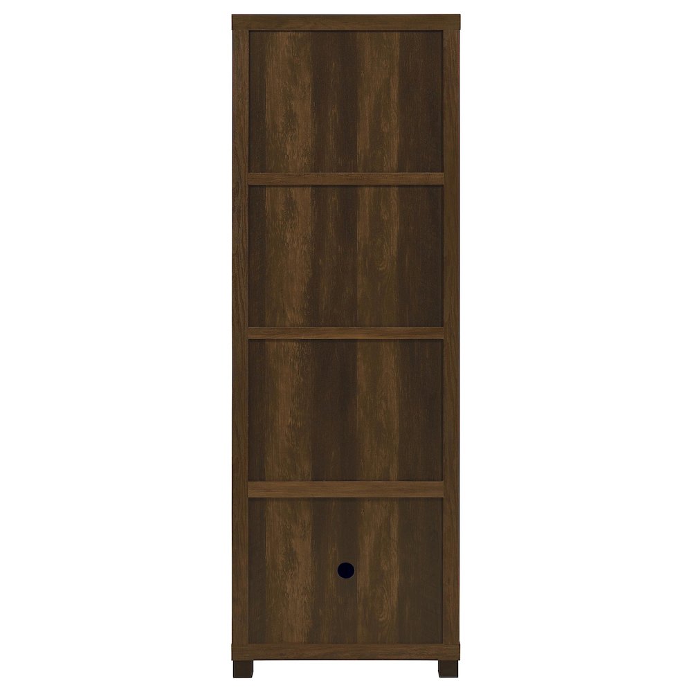 Sachin 3-shelf Engineered Wood Media Tower Dark Pine. Picture 7