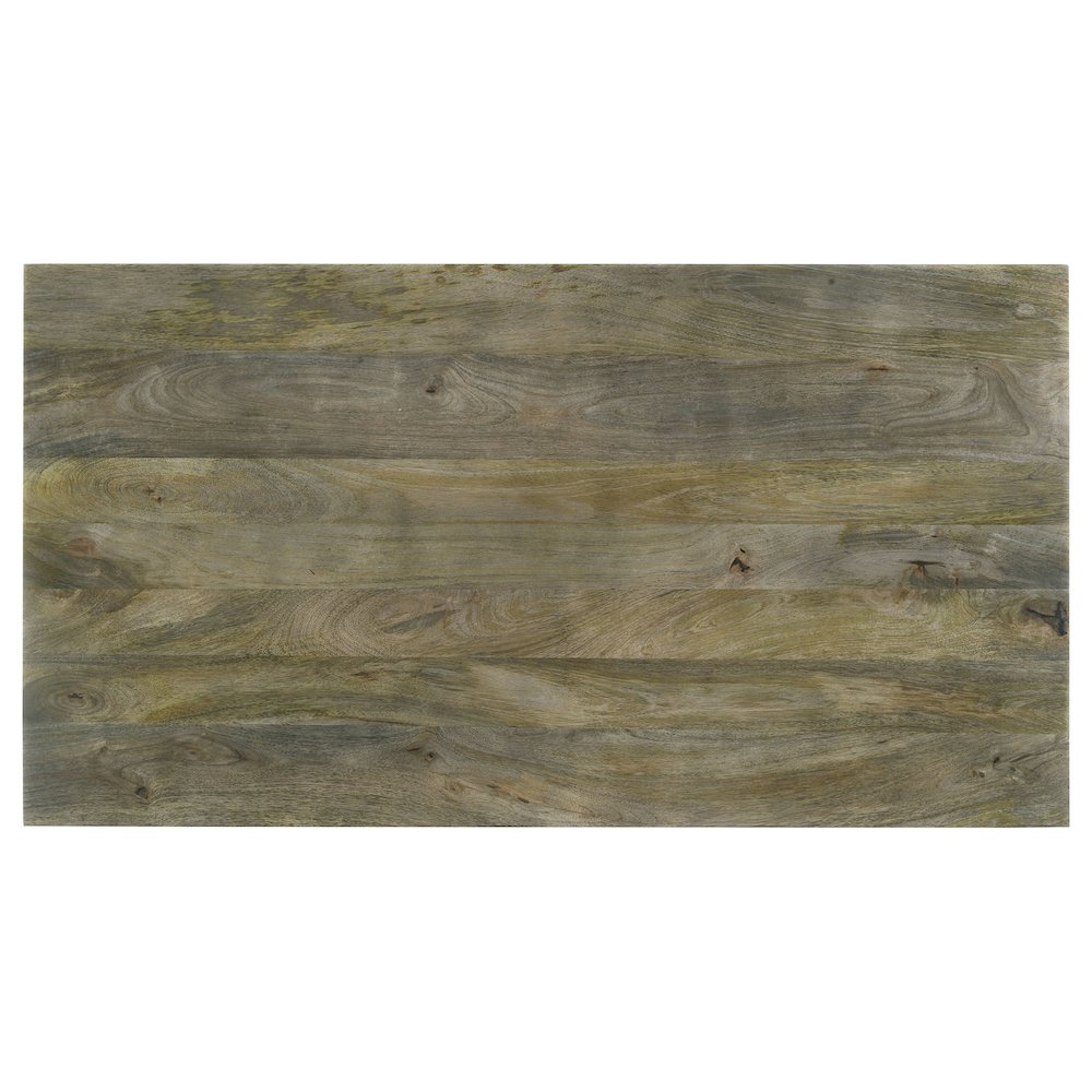 Andando Rectangular Solid Wood Coffee Table Mango Brown. Picture 8