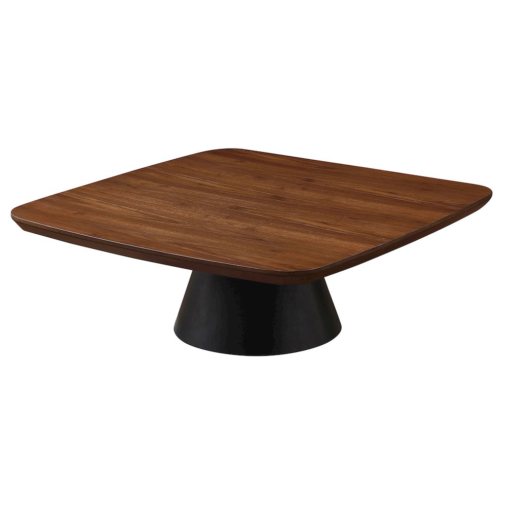 Eason 2-piece Coffee Table Set Walnut and Black. Picture 5