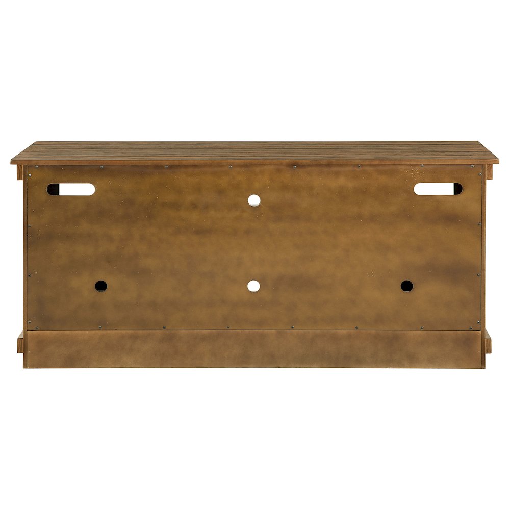 Payne 60-inch TV Stand Media Console Distressed Brown. Picture 8