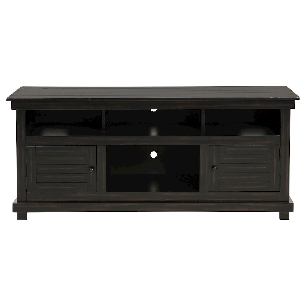 Payne 60-inch TV Stand Media Console Distressed Java. Picture 3