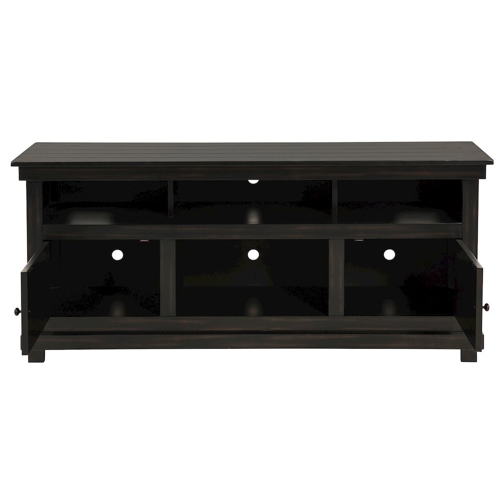 Payne 60-inch TV Stand Media Console Distressed Java. Picture 4