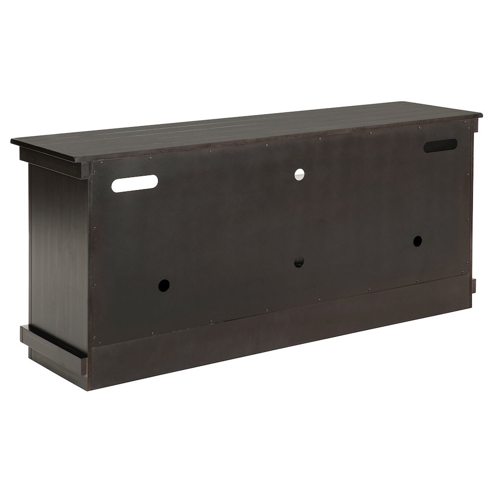 Payne 60-inch TV Stand Media Console Distressed Java. Picture 7