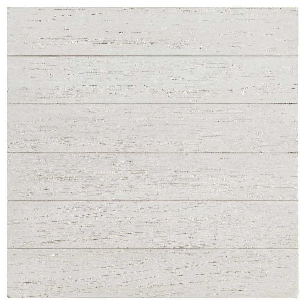 Payne Wood End Table with Shelf White. Picture 5