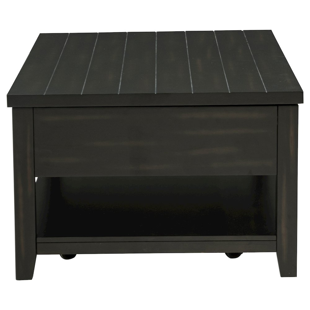 Payne 48-inch Mobile Lift Top Coffee Table Distressed Java. Picture 7