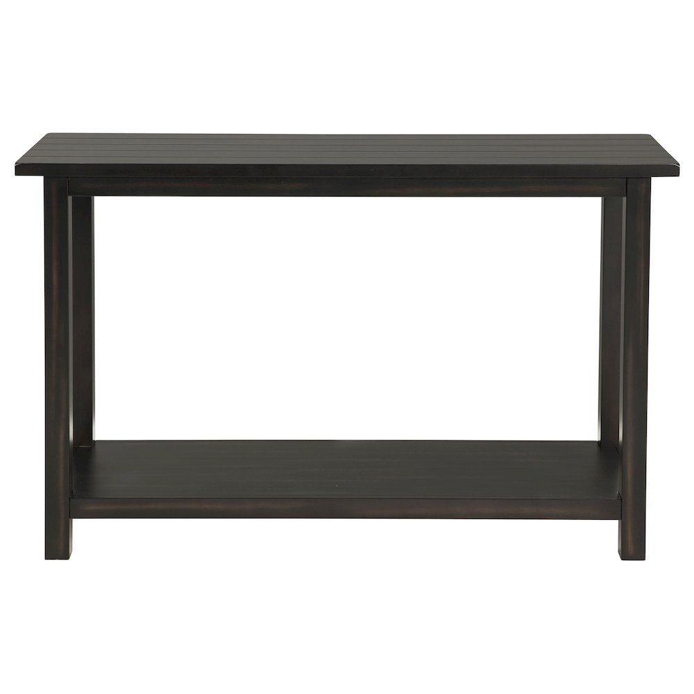 Payne Wood Entryway Sofa Console Table Java. Picture 3