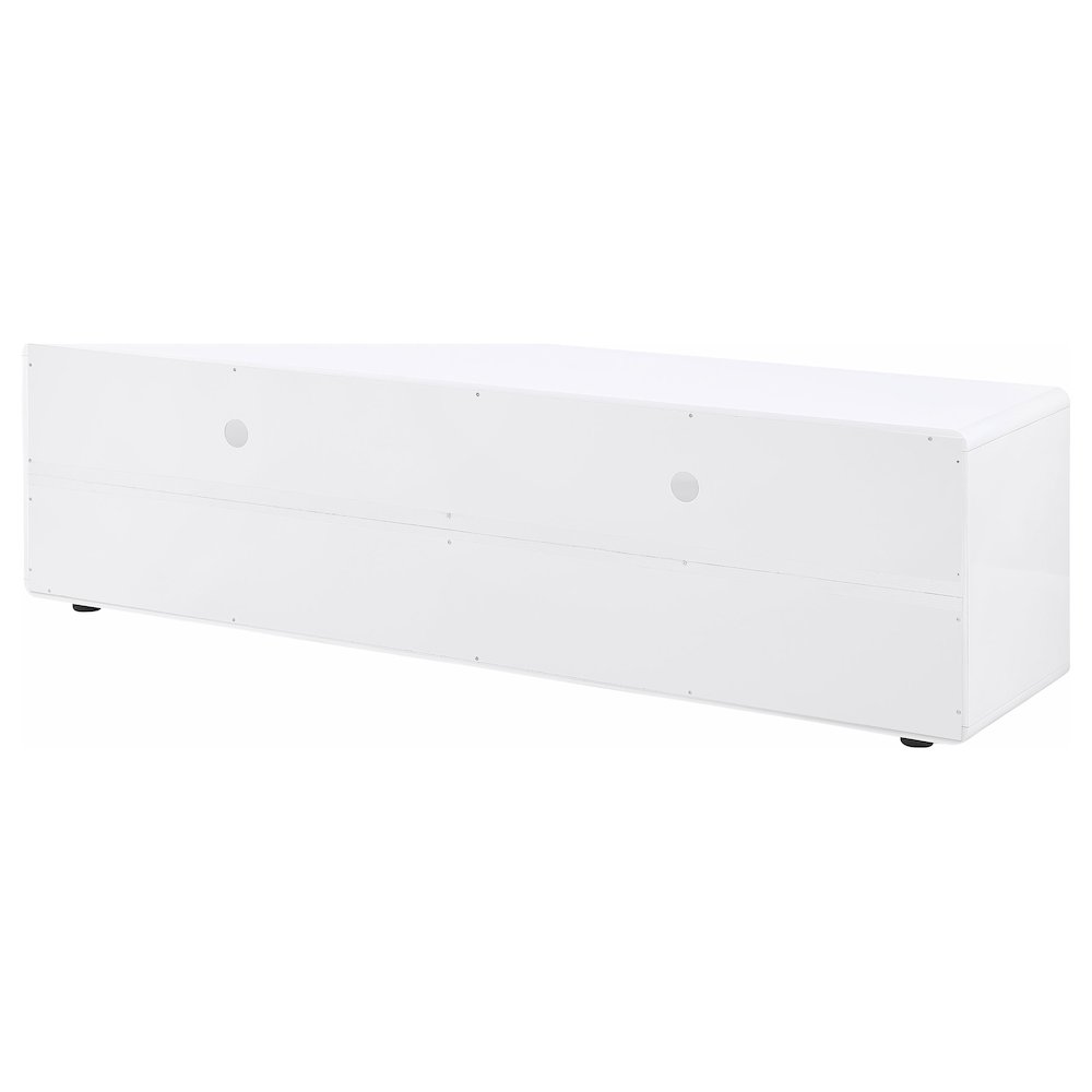 Ellice 71-inch TV Stand Media Console White. Picture 7