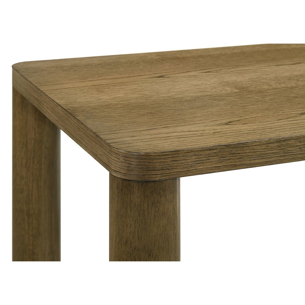 Castlewood Engineered Wood Cocktail Coffee Table Brown Oak. Picture 6