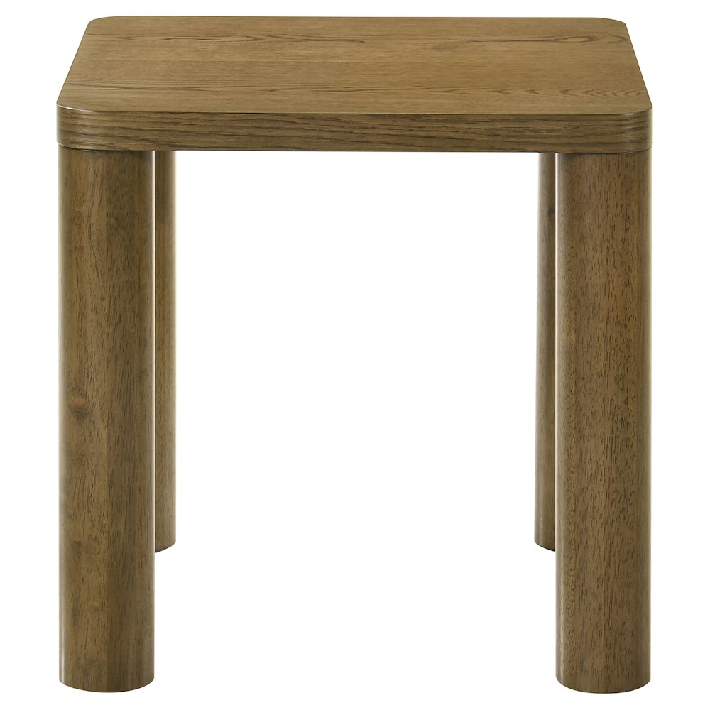Castlewood 2-piece Cocktail Coffee Table Set Brown Oak. Picture 4