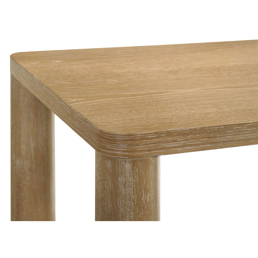 Castlewood 2-piece Cocktail Coffee Table Set Light Oak. Picture 7