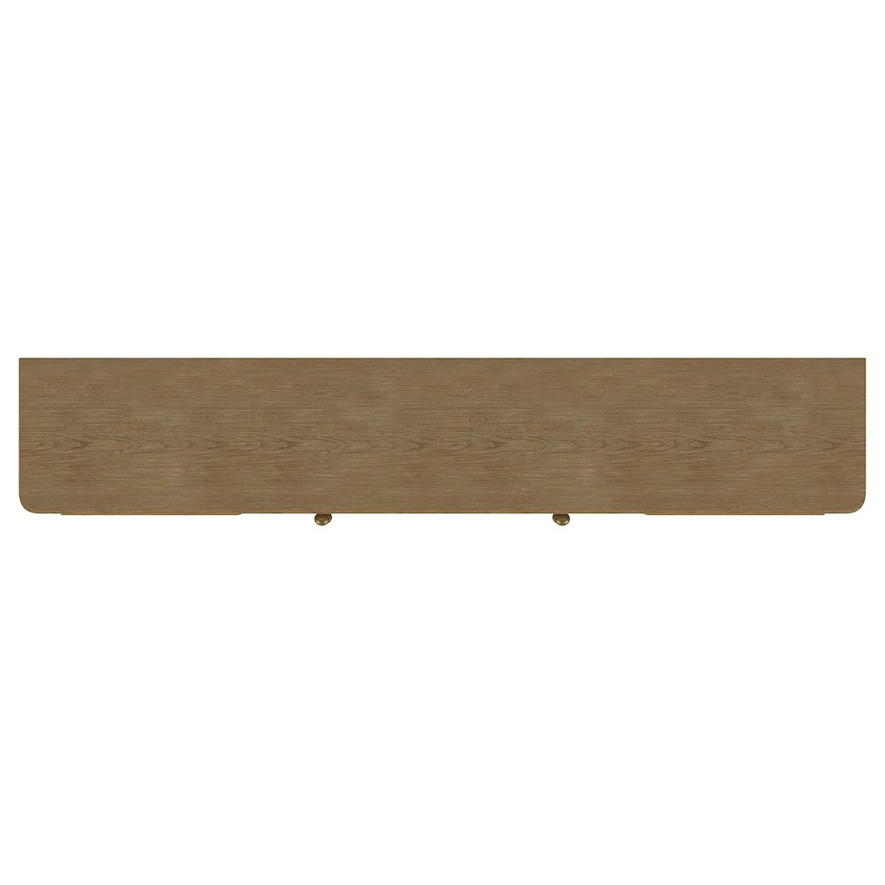 Arini Rattan Cane 2-door TV Stand Media Console Sand Wash. Picture 11