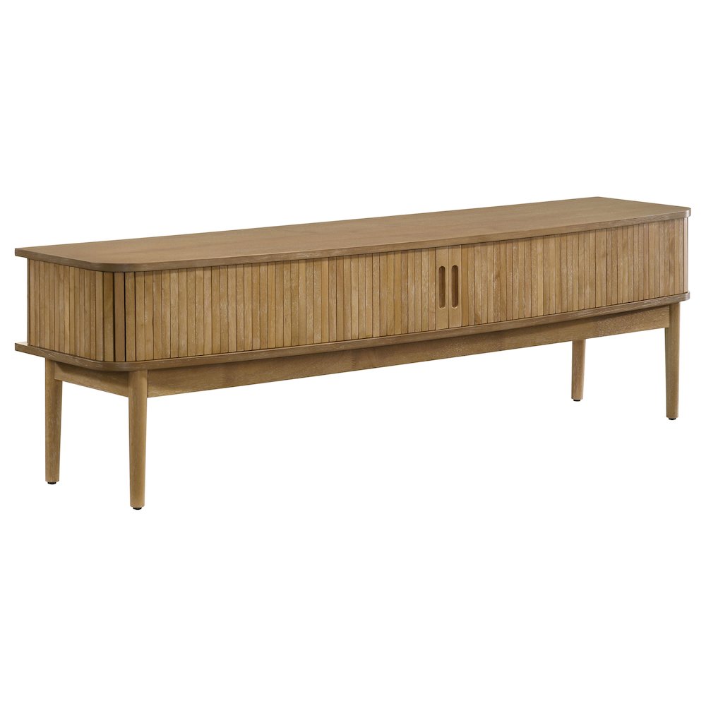 Croyden 71-inch TV Stand Media Console Weathered Natural. Picture 1