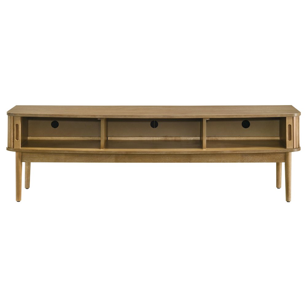 Croyden 71-inch TV Stand Media Console Weathered Natural. Picture 4