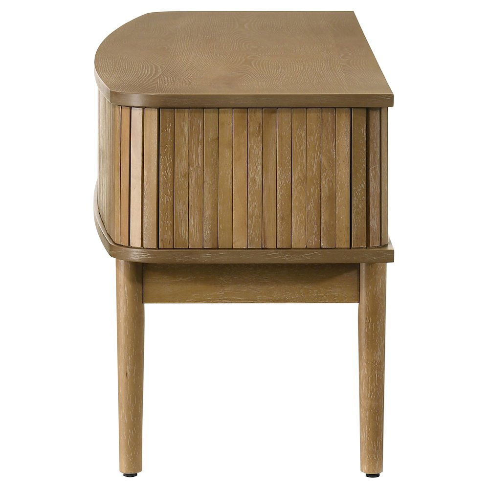 Croyden 71-inch TV Stand Media Console Weathered Natural. Picture 6