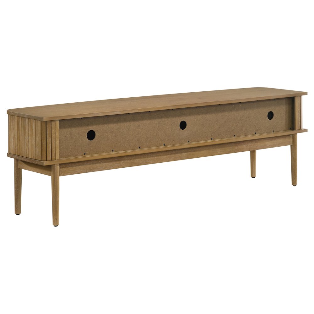 Croyden 71-inch TV Stand Media Console Weathered Natural. Picture 7