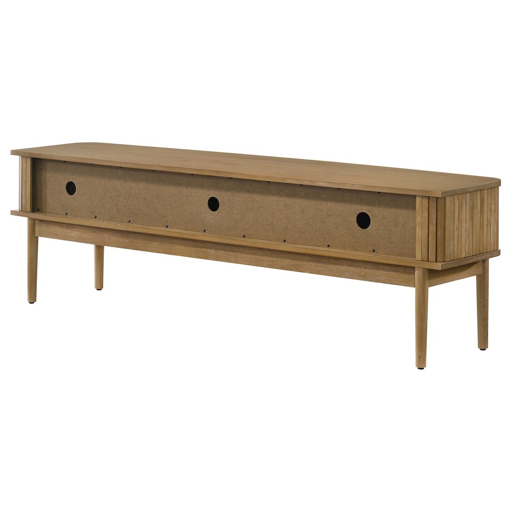 Croyden 71-inch TV Stand Media Console Weathered Natural. Picture 9
