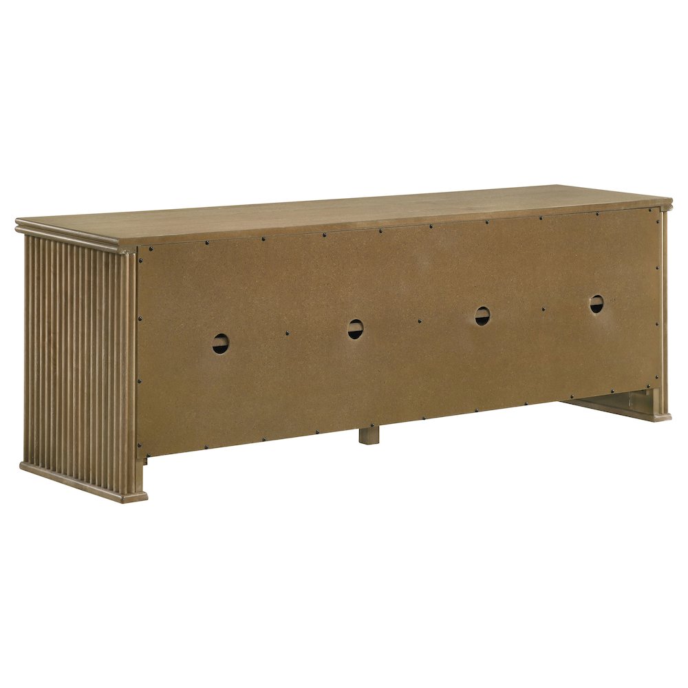 Adina 70-inch TV Stand Media Console Distressed Light Brown. Picture 7