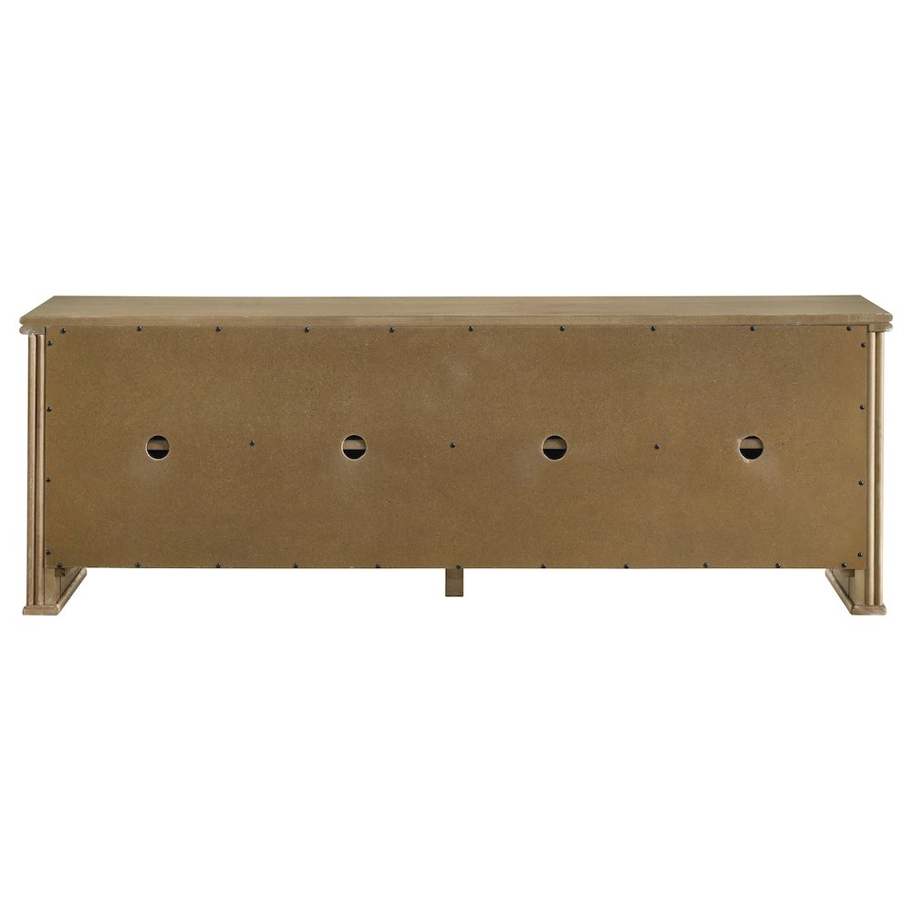 Adina 70-inch TV Stand Media Console Distressed Light Brown. Picture 8