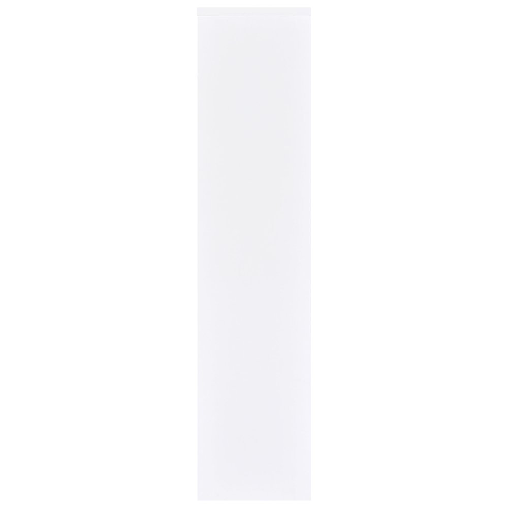 Laughlin 3-shelf Engineered Wood Media Tower White. Picture 6