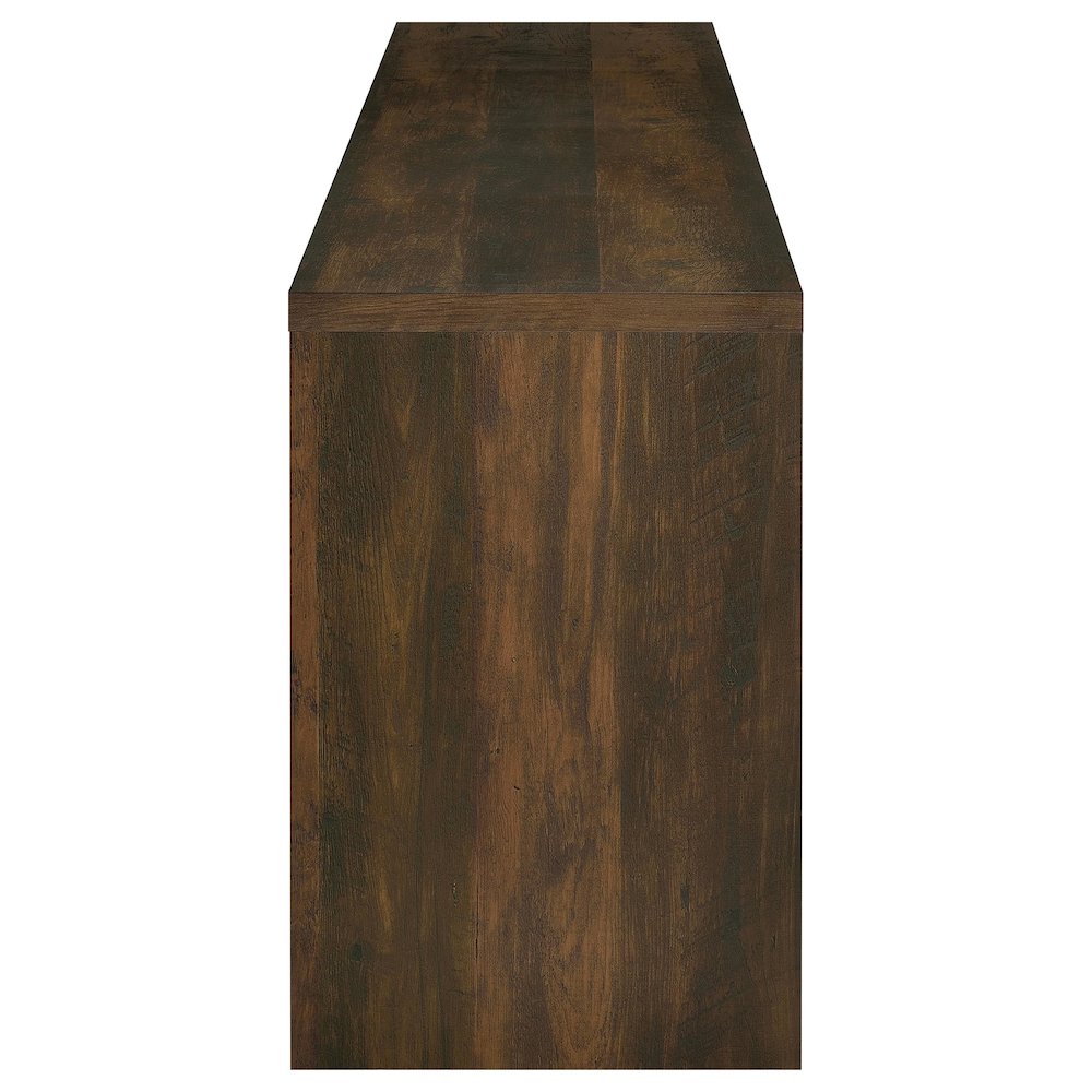 Laughlin 4-door Engineered Wood 78-inch TV Stand Dark Pine. Picture 10
