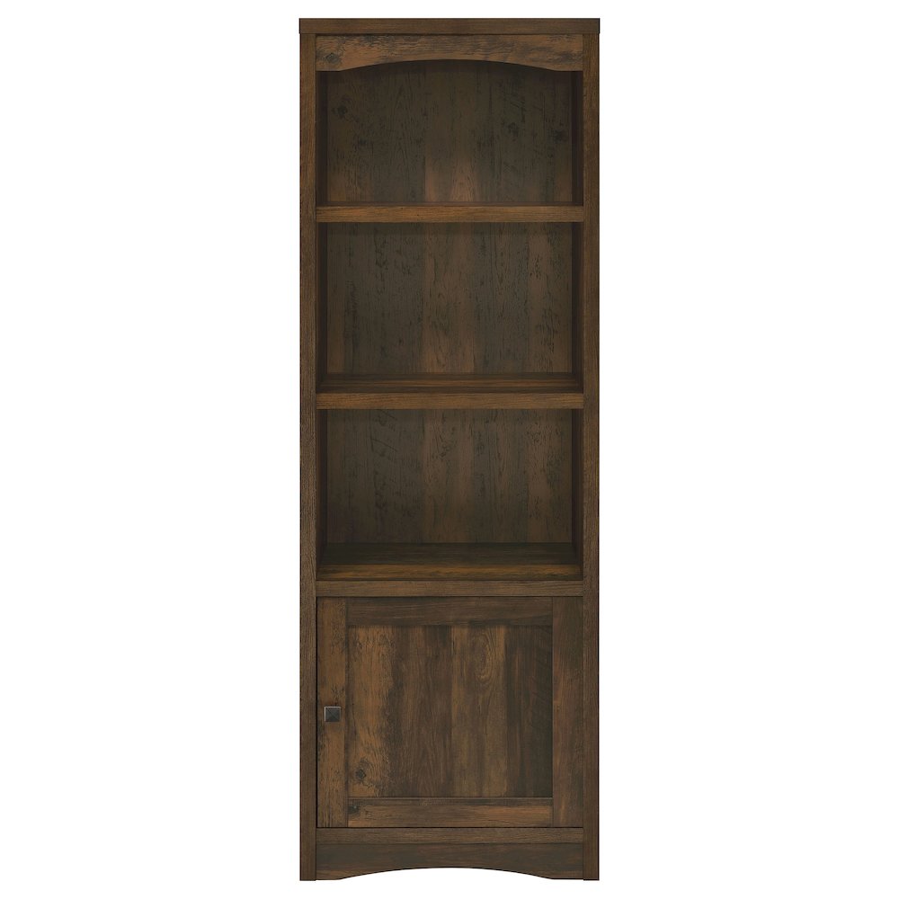 Laughlin 3-shelf Engineered Wood Media Tower Dark Pine. Picture 4