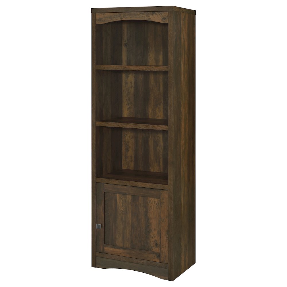 Laughlin 3-shelf Engineered Wood Media Tower Dark Pine. Picture 5