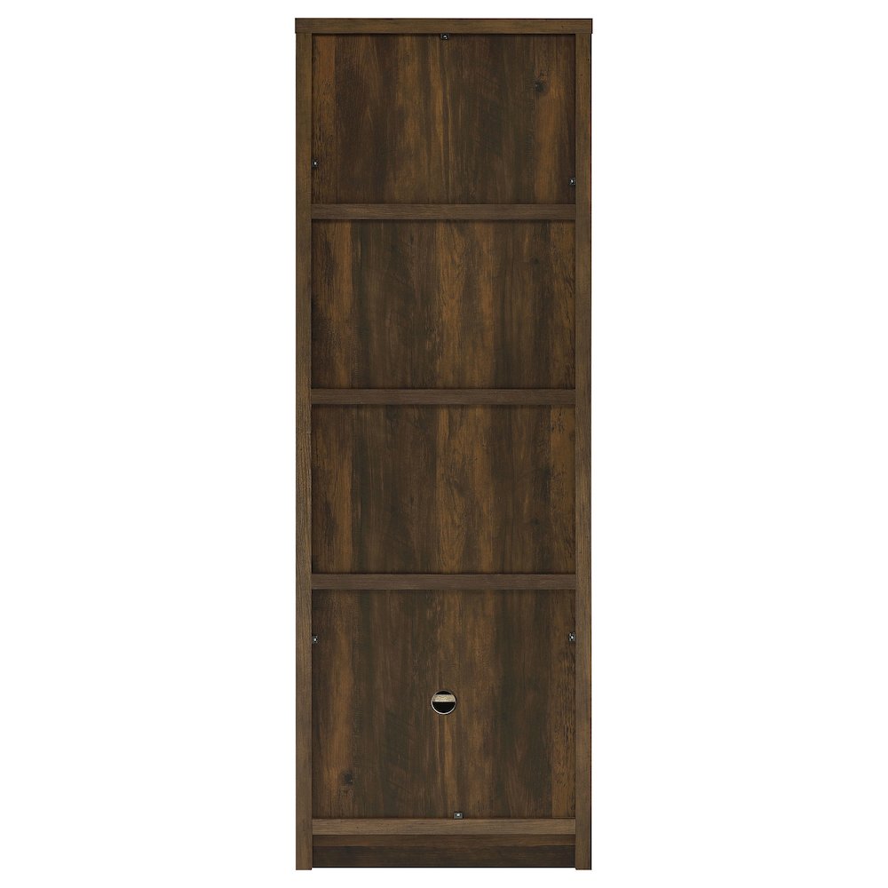 Laughlin 3-shelf Engineered Wood Media Tower Dark Pine. Picture 8