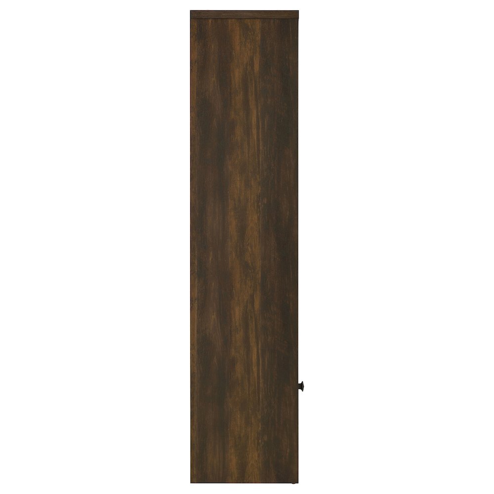 Laughlin 3-shelf Engineered Wood Media Tower Dark Pine. Picture 10