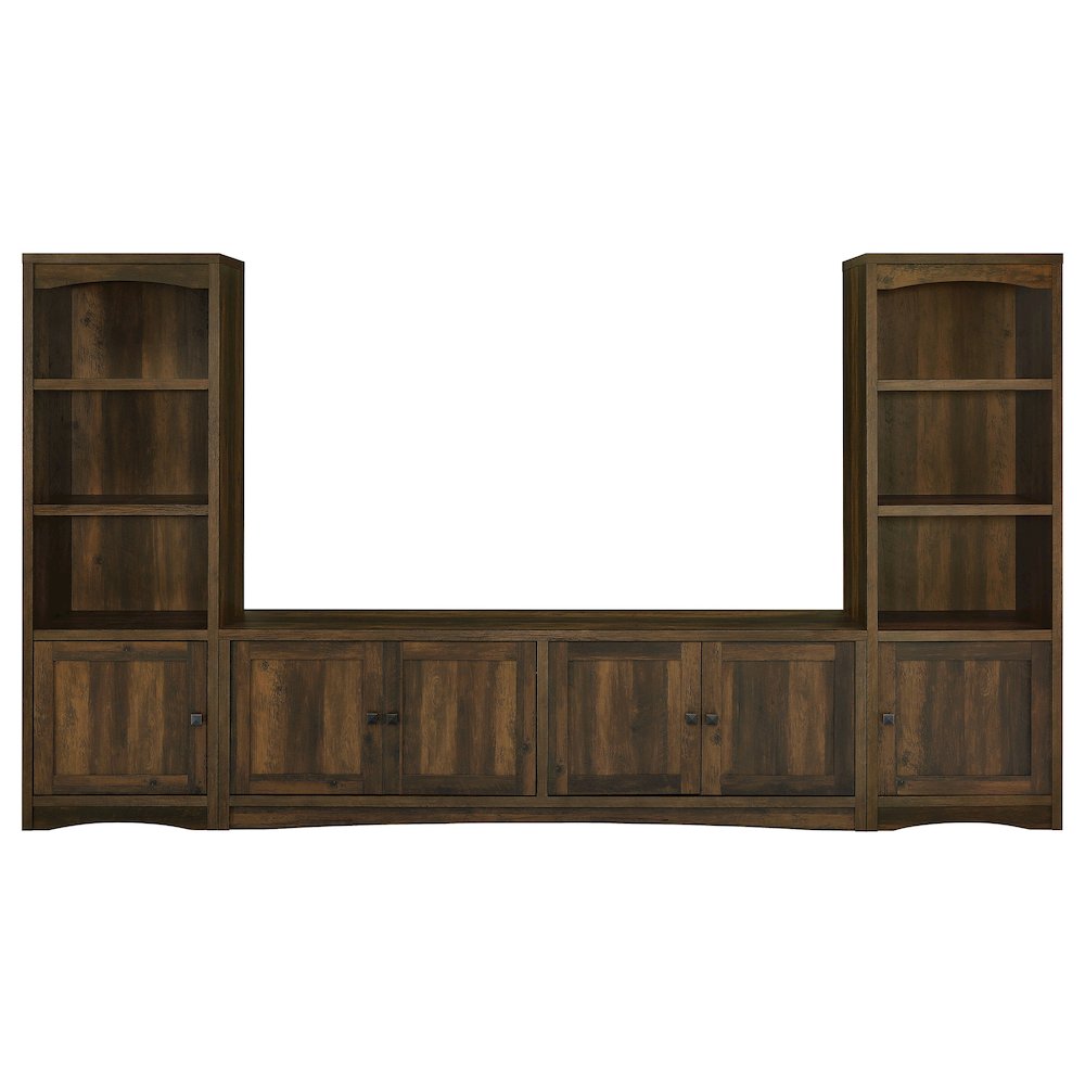 Laughlin 3-shelf Engineered Wood Media Tower Dark Pine. Picture 11