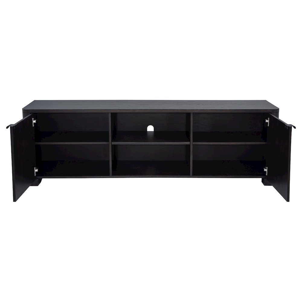 Marcelo 71-inch TV Stand Media Console Coffee. Picture 2