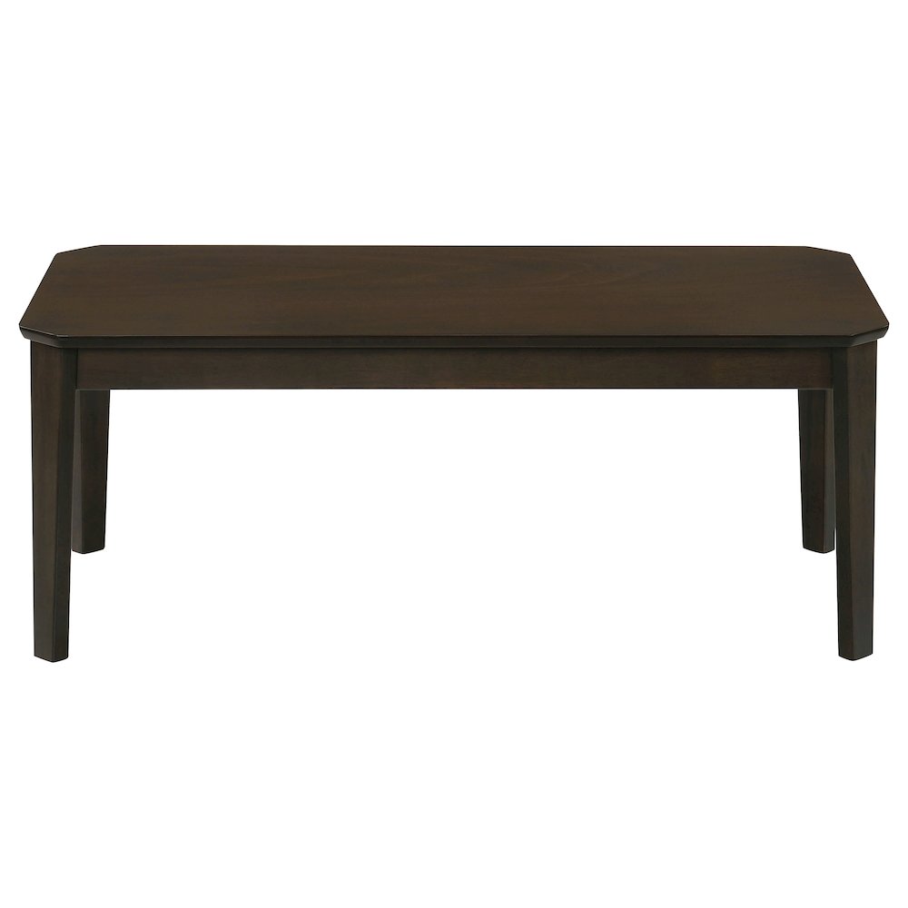 Amaro 3-piece Coffee and End Table Set Dark Brown. Picture 4