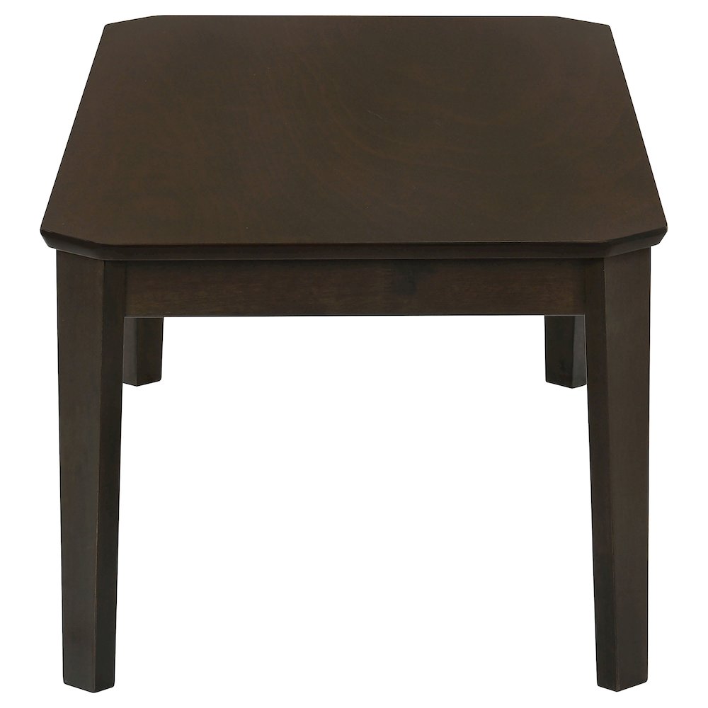 Amaro 3-piece Coffee and End Table Set Dark Brown. Picture 5