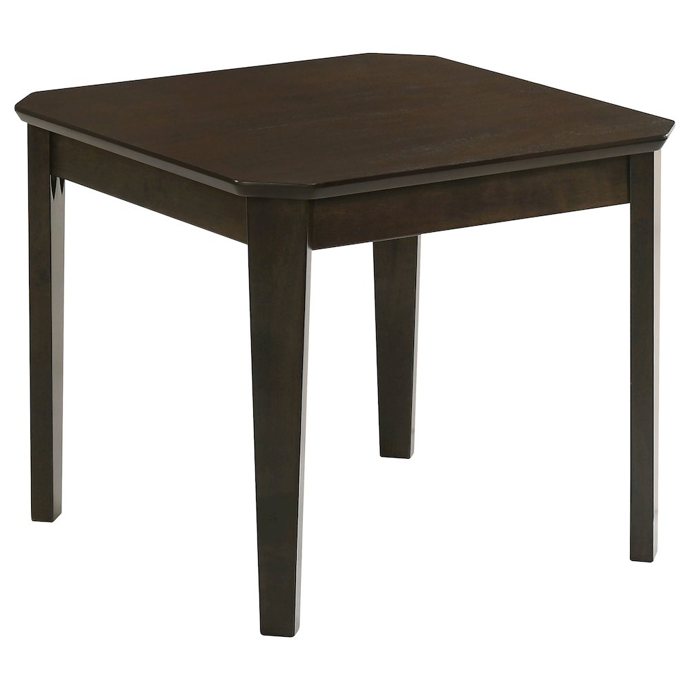 Amaro 3-piece Coffee and End Table Set Dark Brown. Picture 6