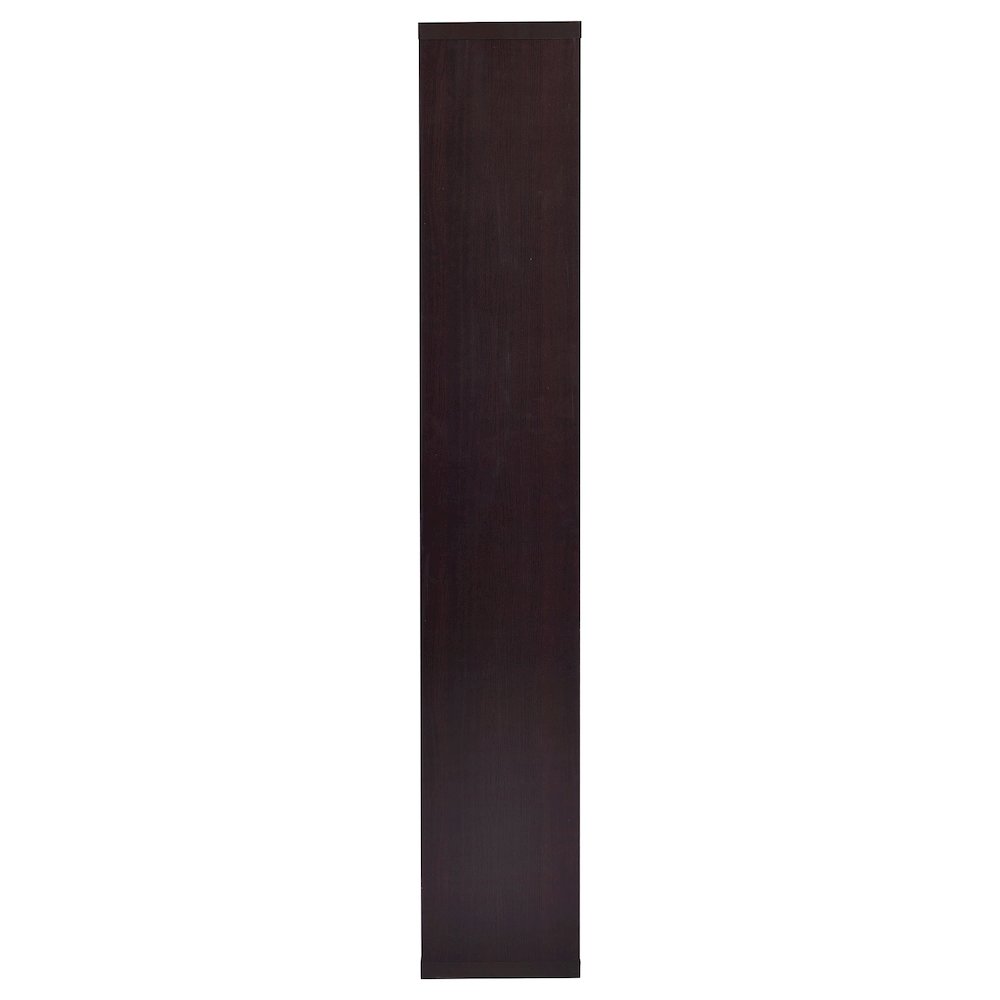 Theo 71-inch 6-shelf Bookshelf Cappuccino. Picture 5